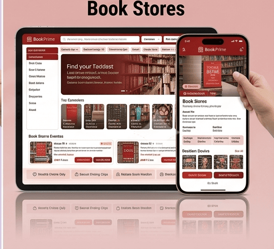 Book Stores Website Development Visakhapatnam