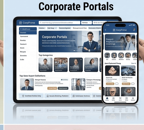 Corporate Portals UI/UX Visakhapatnam