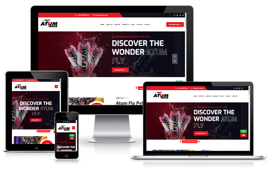 Atumfly Sri Lanka Multi-Service Portal