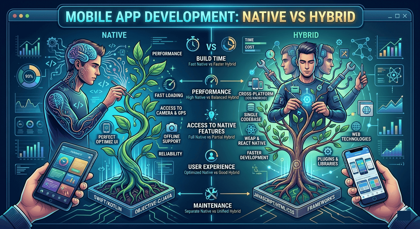 Mobile App Development: Native vs Hybrid in 2026
