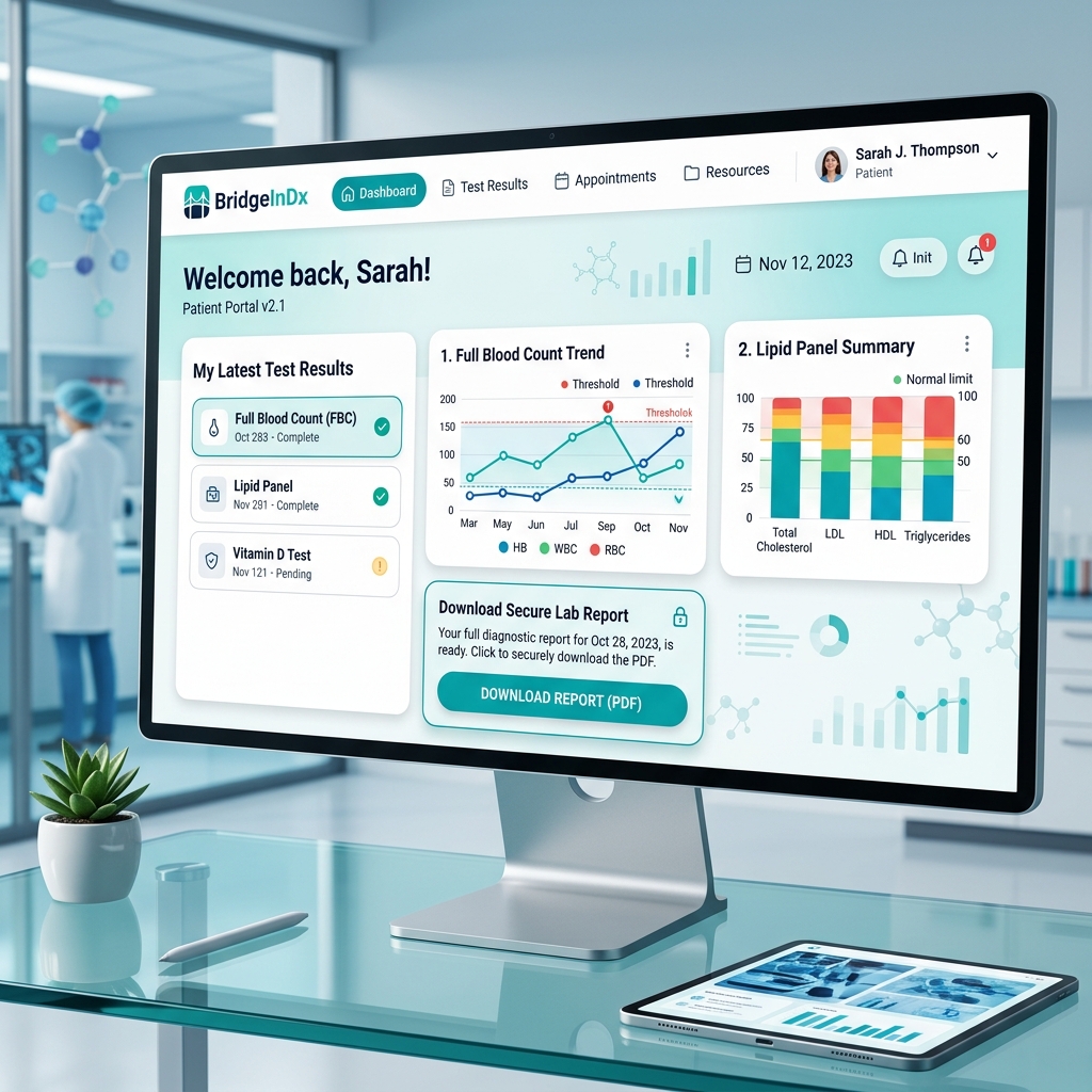 BRIDGEINDX LLP: Diagnostics Portal