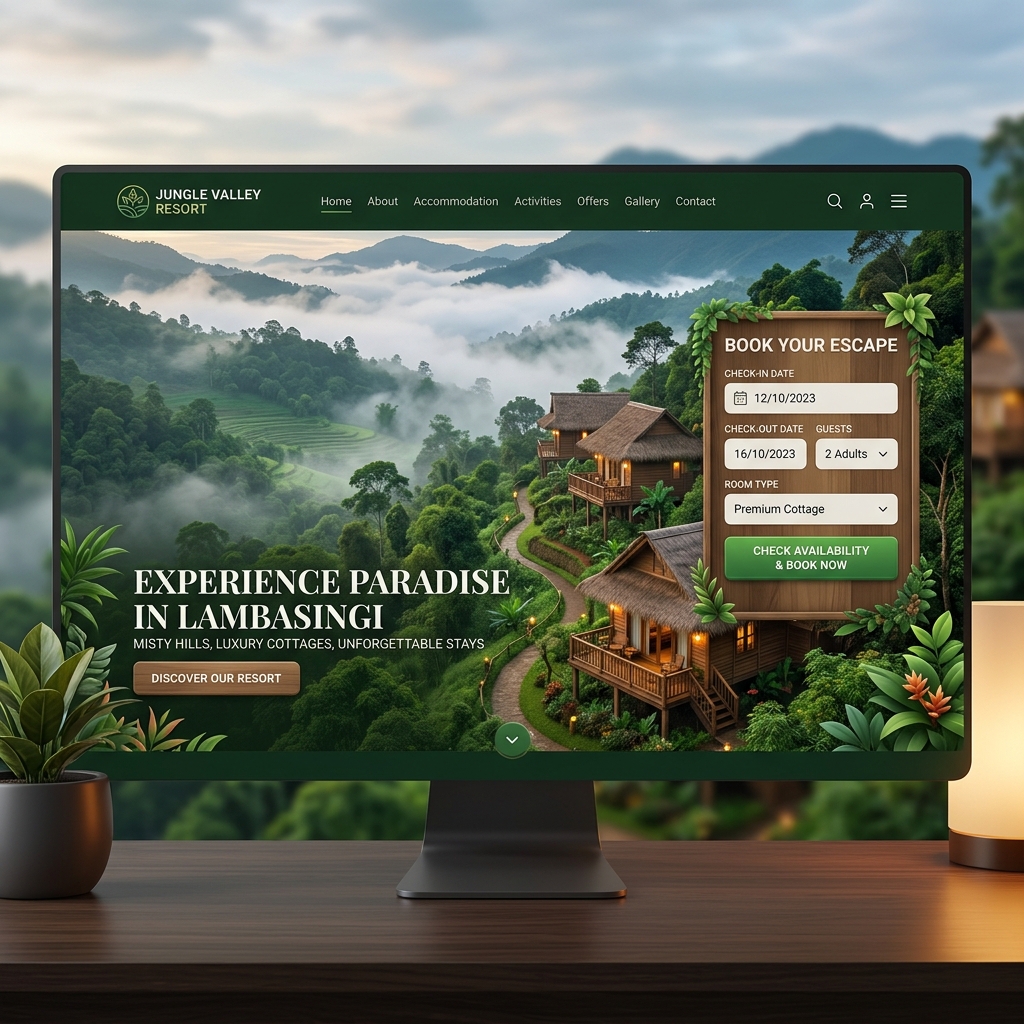 JUNGLE VALLEY RESORT: Eco-Booking