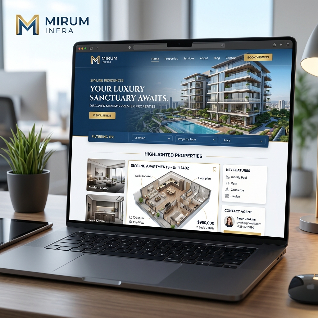 MIRUM INFRA: Premium Property Portal