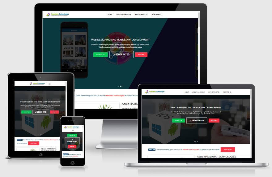 Tech Startup - Hamsikha Technologies Project