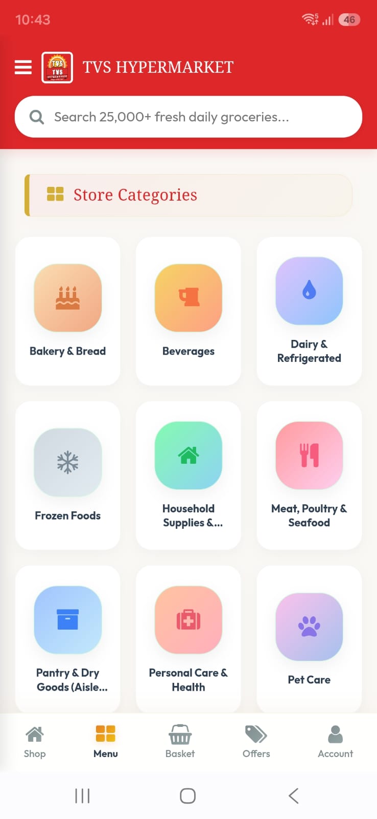 Realtime Grocery Delivery Driver Order Tracking UI
